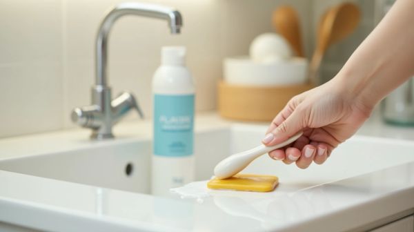 Solutions efficaces pour un nettoyage avec raclette sol alimentaire mousse blanche