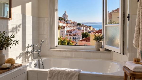 Top options de fenêtres adaptées aux salles de bain humides
